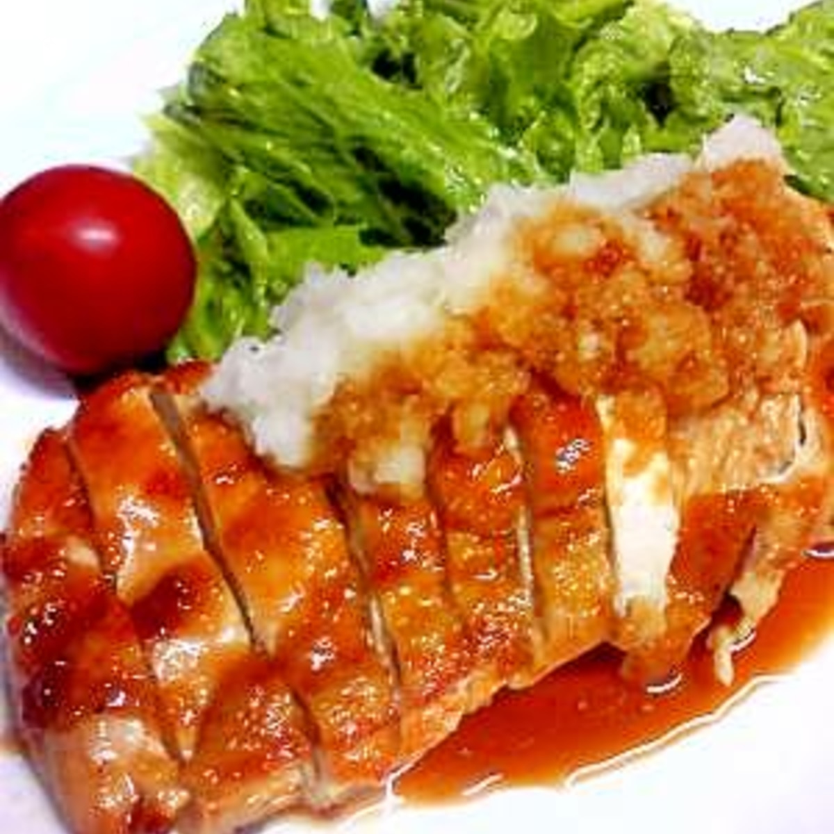 鶏胸肉のパリパリ照り焼き おろしソース レシピ 作り方 By An S Mama 楽天レシピ 鶏胸肉のパリパリ照り焼き おろしソース レシピ 作り方 By An S Mama 楽天レシピ